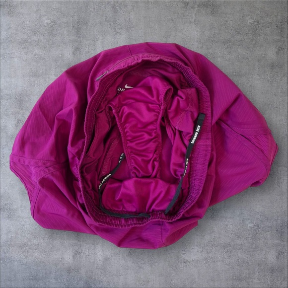 Nike Dri Fit Running Shorts Small Fuchsia Pink Athletic Athleisure Activewear‎ - Picture 3 of 6